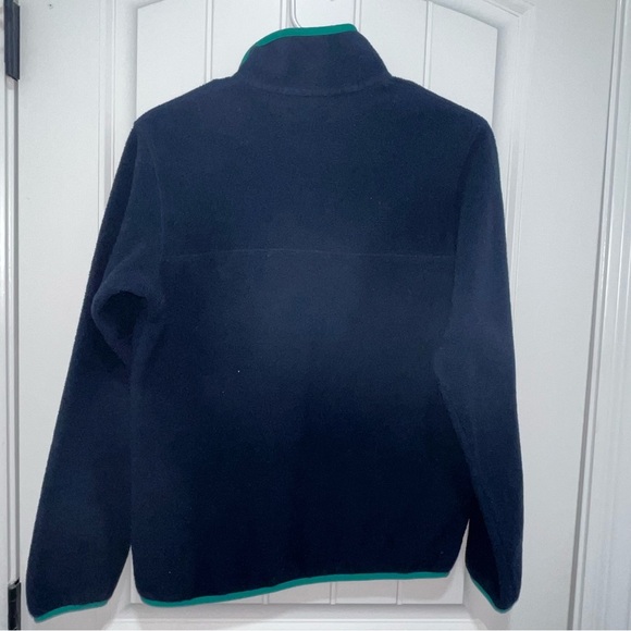Patagonia Women’s Lightweight Synchilla Snap Fleece Pullover Navy Size S - Picture 5 of 6